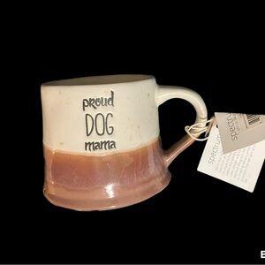 PROUD DOG MAMA Oversize rustic handcrafted mug Spectrum Designz Coffee Cup Mug